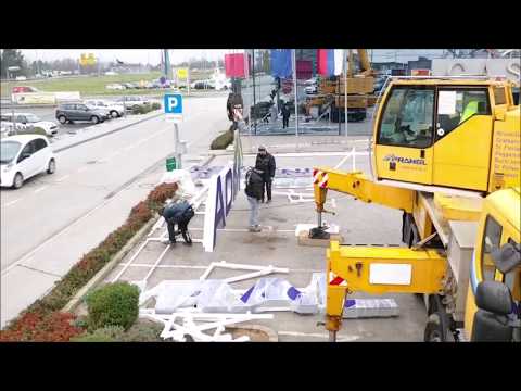 Casino rebranding - 3D XL led letters, 2 sets for Novomatic grupa