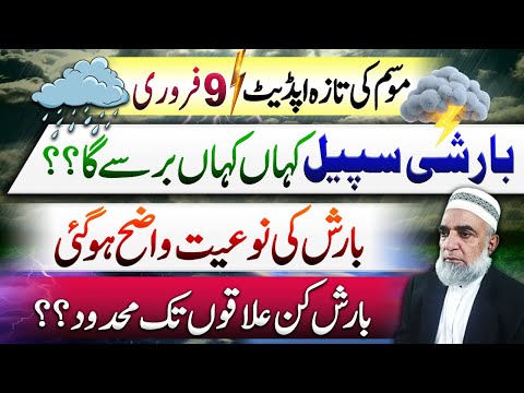 Rain Forecast for Next 48 hours in Pakistan || Crop Reformer