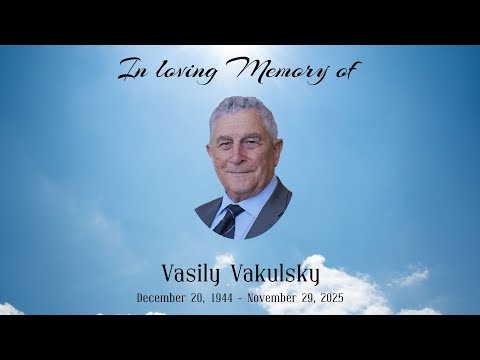 Celebration of Life | Vasily Vakulsky | LIVE