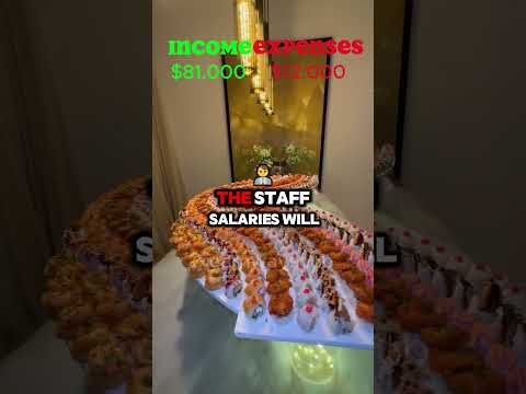 Earn $27,000/Month with a Sushi Shop! 🍣💰 #businessideas #businesstips #getrichtips #makemoney