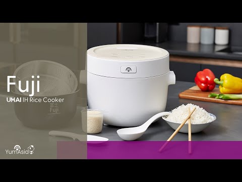 Fuji UMAI Induction Heating (IH) Rice Cooker With Handmade Ceramic Bowl (YUM-IH10) (1.0Ll/5 cup)