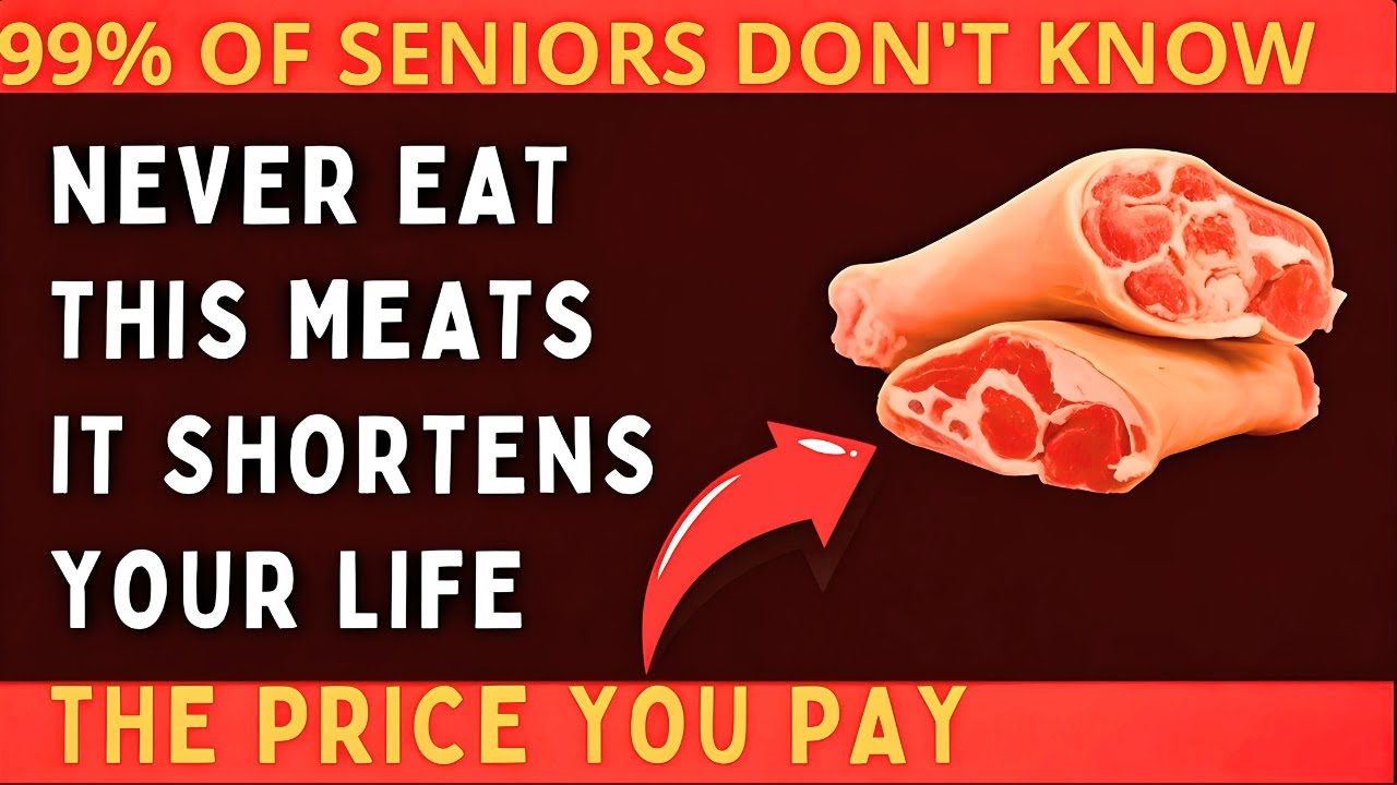 Seniors, 3 Meats You Should NEVER Touch – And 3 You MUST Eat! – Nutravia