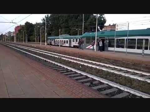 S7 5126 accorciato (6) (ATR125+ATR115 anzichè ATR125+125 Trenord) - Sesto S. Giovanni - 18/09/2019