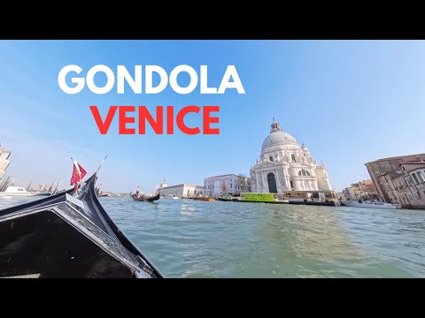 Venice 360* - Taking the Gondola Tour in 4K 2025