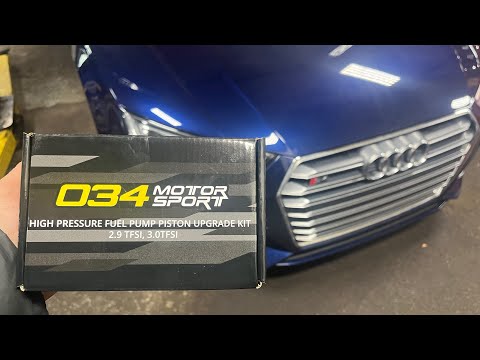 INSTALLING 034 MOTORSPORT HIGH PRESSURE FUEL PUMP UPGRADE KIT INTO 2018 AUDI S4 (B9)