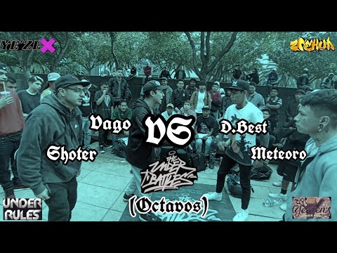 Shoter & Vago VS Meteoro & D.best (Octavos) TheUnderBattles fecha 2 #freestyle CDMX