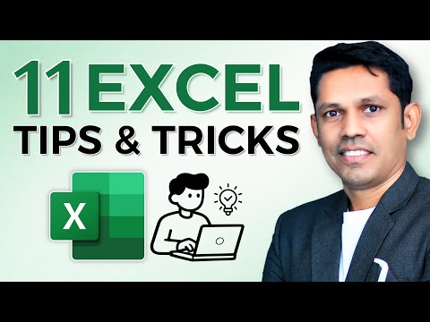 11 Most Useful Excel Tips & Tricks | Work Faster & Smarter in Excel
