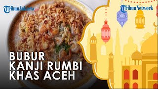 Begini Proses Memasak Kanji Rumbi Khas Aceh, Menggunakan Kuali Besar