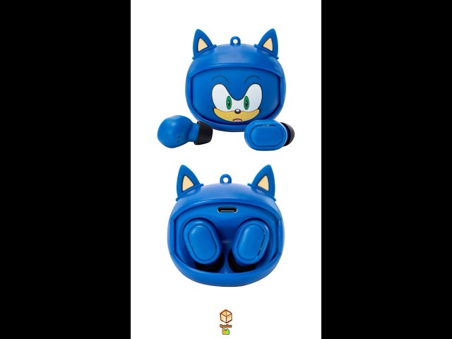 Vídeo relacionado con OTL Technologies Sonic The Hedgehog Slide TWS - Auriculares con Funda de Carga