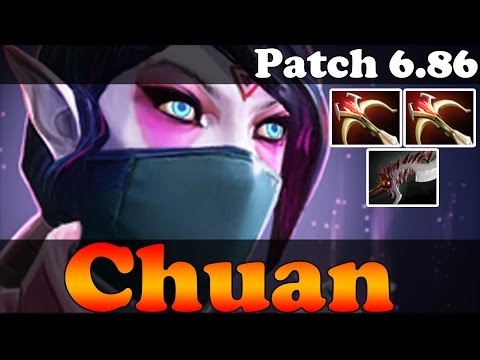 Dota 2 - Patch 6.86 : Chuan Plays Templar Assassin With 2 Daedalus and Abyssal - Ranked Gameplay