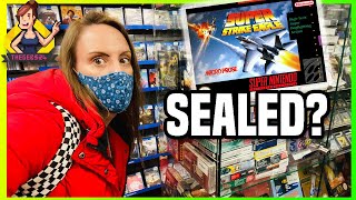 Sealed SNES Games or Reseals? Retro Game Thrift Hunt