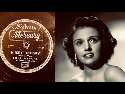 Lola Ameche - Hitsity Hotsity - 78 rpm - Sphinx Mercury M81 - 1951