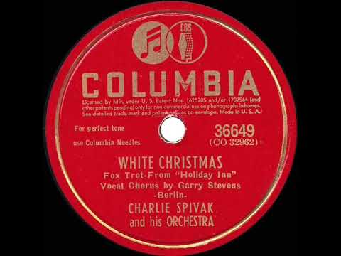 1942 Charlie Spivak - White Christmas (Garry Stevens, vocal)