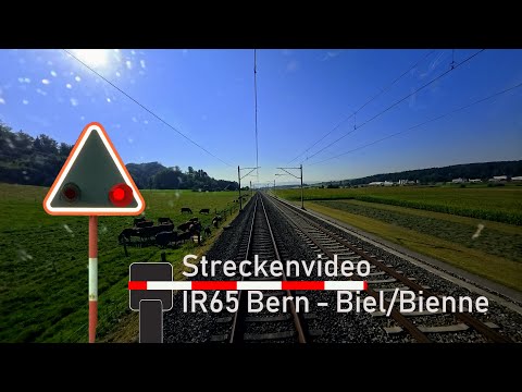 Führerstandsmitfahrt / cab ride IR65 Bern - Biel/Bienne  -  🚃 BLS RABe 515 MIUTZ 🌅