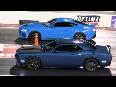 New Mustang vs Dodge Challenger R/T