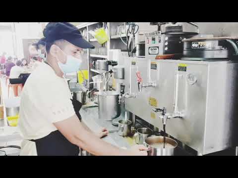 Degustando o MELHOR café branco da Malásia na cidade velha de Nam Heong Ipoh