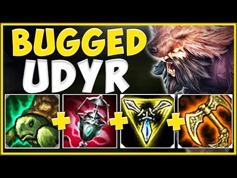 WTF! ARDENT CENSER ON UDYR MAKES HIM 100% UNBEATABLE?? UDYR SEASON 10 GAMEPLAY! - League of Legends