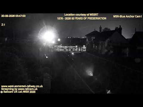 西サマセット鉄道の駅のライブカメラ映像