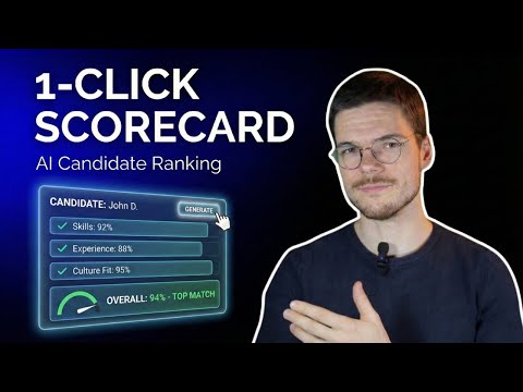 AI Interview Scorecard - Score your Candidates in One Click