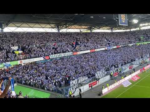 MSV DUISBURG VS ROT WEISS ESSEN MSV HYMNE