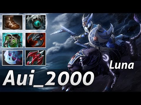 Dota 2 Patch 7 00 Luna Aui 2000 Gameplay