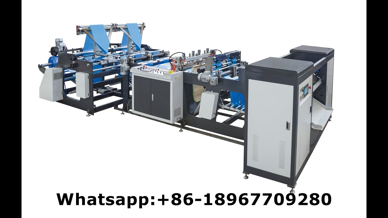 8 folded star seal garbage bag on roll machine