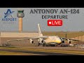 ANTONOV AN 124 Departure LIVE ️ East Midlands Airport 23 05 2025