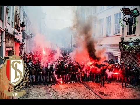 Ultras Standard Liege | 17.03.2018 | Genk Vs Standard Liege | Pyro | Coupe de Belgique