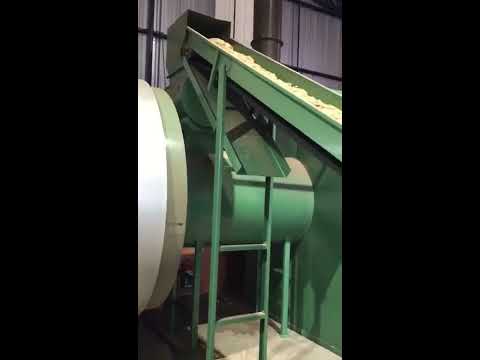 Moderna fábrica de maravalhas com equipamentos da Fortex