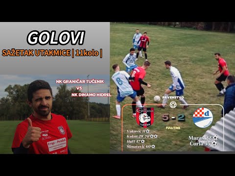 Sažetak utakmice | NK Graničar (T) 5:2 NK Dinamo (H) | 2025/26 |