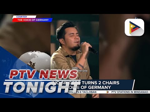 Filipino singers turns 2 chairs in The Voice of Germany