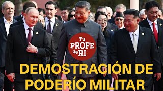 ¡SORPRENDIÓ A TODOS! CHINA HACE GALA DE PODERÍO MILITAR FRENTE A PUTIN Y KIM JONG UN. TRUMP ENFURECE