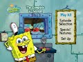 Gameplay 1108 SpongeBob The Complete 3rd Season Disc 3 DVD Menu 190
