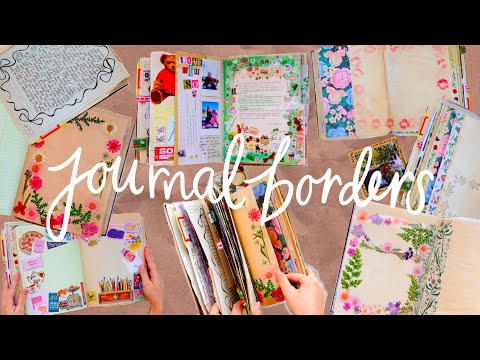 Easy Junk Journal Page Ideas | BORDERS ✿