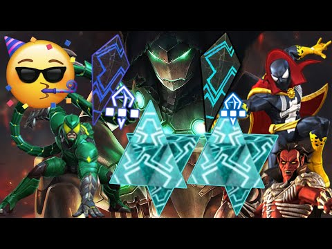 Hunting iDoom/Scorpion! This Crystal Opening Went Far Better Than Expected! Mystic Spidey?! - MCOC