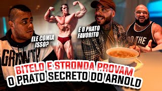 LEO STRONDA E BITELO CONHECEM O RESTAURANTE DO ARNOLD