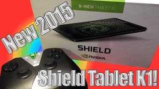 Nvidia Shield Tablet K1 New 2015 Model Unboxing