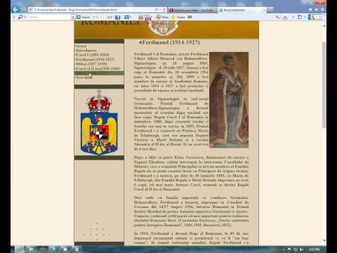 Atestat informatica Regii Romaniei