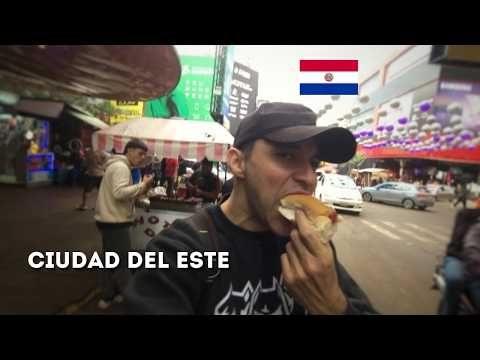 Comiendo Hot Dog en Ciudad del Este | Paraguay