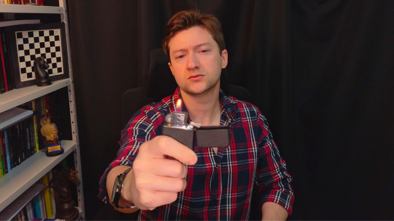 O fogo não é mau por te queimar; ele fez o que devia.