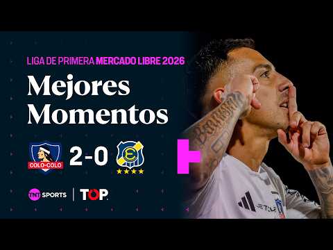 Compacto TOP | ⚪⚫ Colo-Colo 2 - 0 🔵🟡 Everton | Liga de Primera Mercado Libre 2026 - Fecha 2