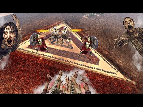 10,000,000 WALKING DEAD ARE ATTACKING THE SPECIAL FORCES PATROL - Epic Battle Simulator 2 - UEBS 2