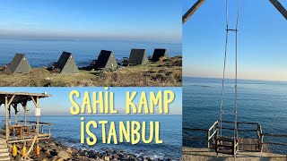Sahil Kamp İstanbul Vlog | Deniz Koza Bongalov