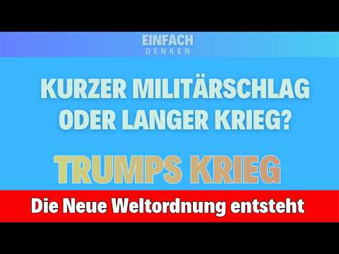 Trump macht ernst   Irankrieg begonnen er hat