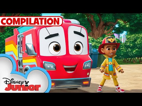 Best of Firebuds 🚒 | Compilation | @disneyjr​