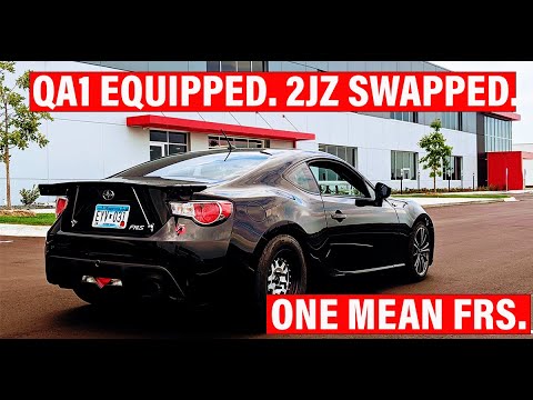 800 HP 2JZ Scion FRS + QA1 🔥