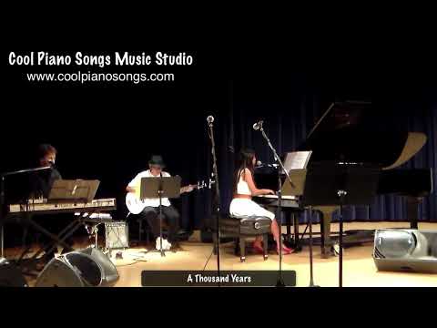 A Thousand Years (Clarissa Suwoko plays piano and sings)