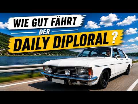 Driving an OPEL Diplomat B every day. My daily driver with US charm