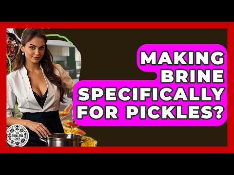 Making Brine Specifically For Pickles? - The Skillful Chef