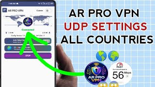 Download lagu How To Setup AR PRO VPN with all Country UDP Settings For Secure Browsing  mp3